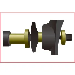Jeu d'outils pour roulements de roues pour VW/Audi/Porsche KSTOOLS 440.0105 | 440.0105