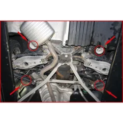 Outils pour silents blocs d'essieu arrière BMW KSTOOLS 440.0255 | 440.0255