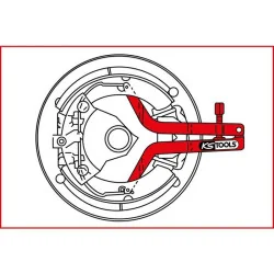 Outil de montage et démontage pour plaquettes de frein Volvo KSTOOLS 450.0240 | 450.0240