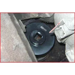Douille 6 pans Ø 80 mm pour écrou d'essieu Volvo KSTOOLS 450.0245 | 450.0245