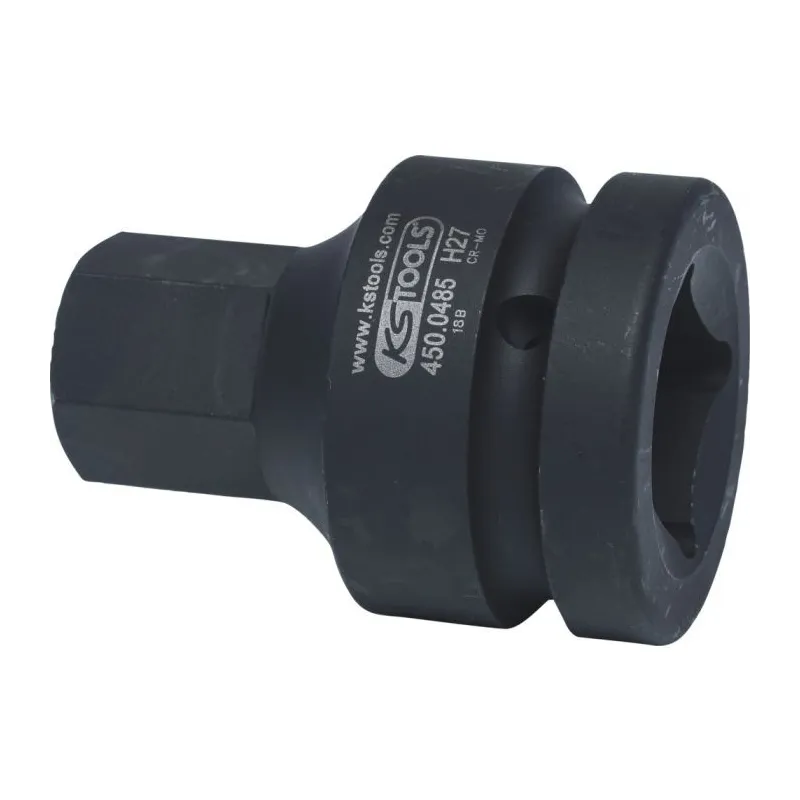 Douille tournevis à chocs 6 pans 1'' . 27 mm KSTOOLS 450.0485 | 450.0485 Douille tournevis à chocs 6 pans 1'' . 27 mm KSTOOLS 450.0485 | 450.0485