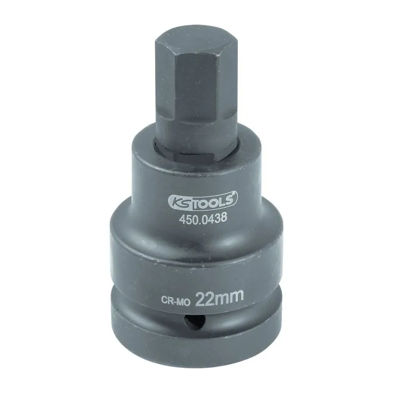 Douille tournevis à chocs 6 pans 1'' . 30 mm KSTOOLS 450.0486 | 450.0486 Douille tournevis à chocs 6 pans 1'' . 30 mm KSTOOLS 450.0486 | 450.0486