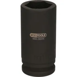 Douille 6 pans longue pour écrou d'essieu . 3/4" . 30 mm KSTOOLS 460.0005 | 460.0005