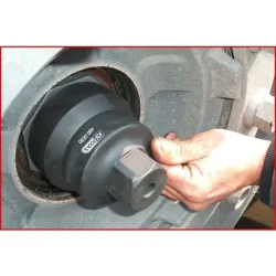 Douille 6 pans pour écrou d'essieu . 1" . 80 mm KSTOOLS 460.0220 | 460.0220