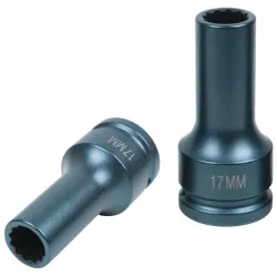 Douille à chocs longue 3/4" XZN 17 mm pour MAN KSTOOLS 460.1504 | 460.1504