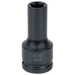 Douille à chocs longue 3/4" Torx E22 pour MAN KSTOOLS 460.1507 | 460.1507