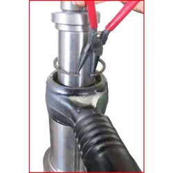 Jeu de douilles Ø 75 mm pour triangle de suspension DAF . 8 pcs KSTOOLS 460.4160 | 460.4160