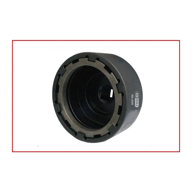 Douille à 6 ergots Ø 107 mm pour écrou d'essieu Mercedes KSTOOLS 460.4205 | 460.4205 Douille à 6 ergots Ø 107 mm pour écrou d'essieu Mercedes KSTOOLS 460.4205 | 460.4205