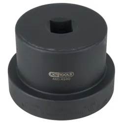 Douille 12 pans pour écrou de moyeu avec guide . 100 mm KSTOOLS 460.4240 | 460.4240