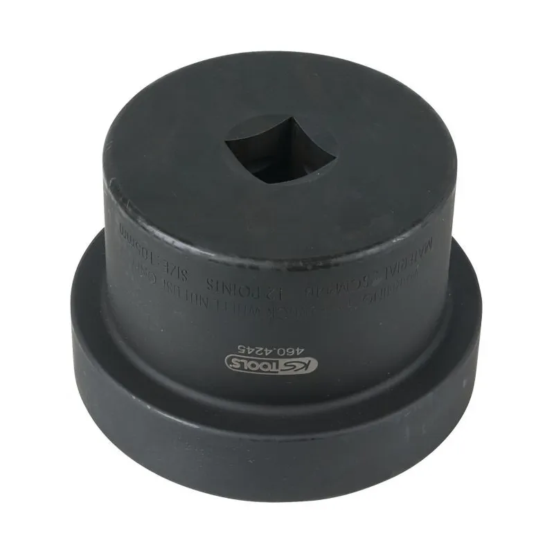 Douille pour écrous moyeux avec guide 1" . 12 pans . 105 mm KSTOOLS 460.4245 | 460.4245 Douille pour écrous moyeux avec guide 1" . 12 pans . 105 mm KSTOOLS 460.4245 | 460.4245