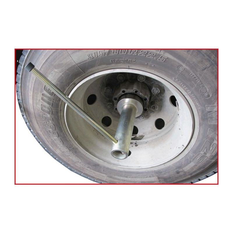 Clé pour écrou d'essieu arrière FUSO . 120 mm KSTOOLS 460.4385 | 460.4385