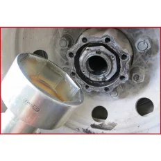 Clé pour écrou d'essieu arrière FUSO . 120 mm KSTOOLS 460.4385 | 460.4385