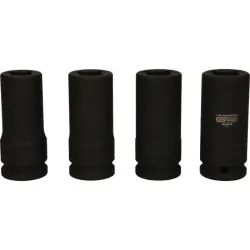 Jeu de douilles à chocs 4 pans 3/4" pour Fuso . 4 pcs KSTOOLS 460.4510 | 460.4510