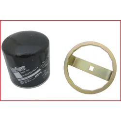 Cloche pour filtre à huile 1/2" Ø 118 mm / 15 cannelures . pour Isuzu KSTOOLS 460.4610 | 460.4610