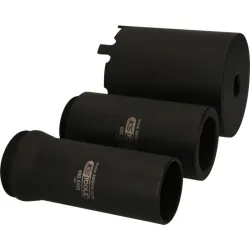 Jeu de douille à 6 ergots Ø 102 mm avec 2 tubes de centrage pour MAN . 3 pcs KSTOOLS 460.5360 | 460.5360