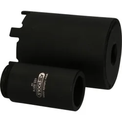 Jeu de douille à 6 ergots Ø 71 .5 mm avec tube de centrage pour Mercedes . 2 pcs KSTOOLS 460.5380 | 460.5380