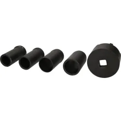 Jeu de douille à 6 ergots Ø 75 mm avec 4 tubes de centrage pour Mercedes . 5 pcs KSTOOLS 460.5385 | 460.5385