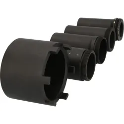 Jeu de douille à 6 ergots Ø 75 mm avec 4 tubes de centrage pour Mercedes . 5 pcs KSTOOLS 460.5385 | 460.5385