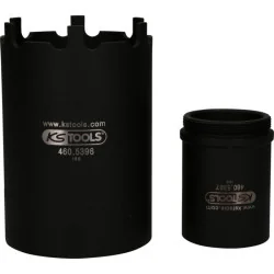 Jeu de douille à 6 ergots Ø 88 mm avec tube de centrage pour Mercedes . 2 pcs KSTOOLS 460.5395 | 460.5395