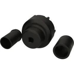 Jeu de douille à 6 ergots Ø 113 mm avec 2 tubes de centrage pour Mercedes . 3 pcs KSTOOLS 460.5425 | 460.5425