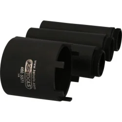 Jeu de douilles à 6 ergots Ø 63 mm avec 3 tubes de centrage pour Mercedes . 4 pcs KSTOOLS 460.5620 | 460.5620