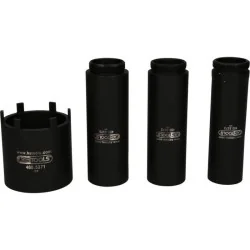 Jeu de douilles à 6 ergots Ø 63 mm avec 3 tubes de centrage pour Mercedes . 4 pcs KSTOOLS 460.5620 | 460.5620