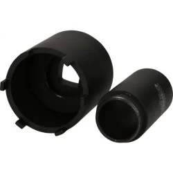 Jeu de douille à 6 ergots Ø 63 mm avec tube de centrage pour Mercedes . 2 pcs KSTOOLS 460.5625 | 460.5625