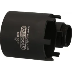 Jeu de douille à 6 ergots Ø 63 mm avec tube de centrage pour Mercedes . 2 pcs KSTOOLS 460.5625 | 460.5625