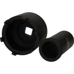 Jeu de douille à 6 ergots Ø 75 mm avec tube de centrage pour Mercedes . 2 pcs KSTOOLS 460.5630 | 460.5630