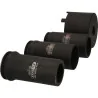 Jeu de douilles à 6 ergots Ø 75 mm avec 3 tubes de centrage pour Mercedes . 4 pcs KSTOOLS 460.5635 | 460.5635