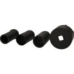 Jeu de douilles à 6 ergots Ø 75 mm avec 3 tubes de centrage pour Mercedes . 4 pcs KSTOOLS 460.5635 | 460.5635