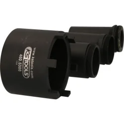 Jeu de douilles à 6 ergots Ø 75 mm avec 3 tubes de centrage pour Mercedes . 4 pcs KSTOOLS 460.5635 | 460.5635