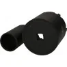 Jeu de douille à 6 ergots Ø 100 mm avec tube de centrage pour Mercedes . 2 pcs KSTOOLS 460.5645 | 460.5645