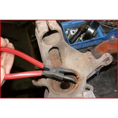 Pince à circlips intérieur coudée à 45° . Ø19-60 mm . L. 240 mm KSTOOLS 500.1038 | 500.1038