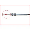 Extracteur de tête d'électrode de bougies de préchauffage . diam. 3 .5 mm KSTOOLS 500.1402 | 500.1402