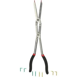 Pince à circlips intérieurs à double articulation et pointes changeables L.345mm KSTOOLS 500.7015 | 500.7015