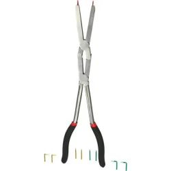 Pince à circlips intérieurs à double articulation et pointes changeables L.345mm KSTOOLS 500.7015 | 500.7015