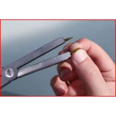 Pointes droites pour pinces à circlips à double articulation . 1 .0mm . 2 pcs KSTOOLS 500.7017 | 500.7017