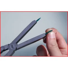 Pointes droites pour pinces à circlips à double articulation . 1 .3mm . 2 pcs KSTOOLS 500.7023 | 500.7023