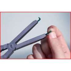 Pointes coudées pour pinces à circlips à double articulation . 1 .3mm . 2 pcs KSTOOLS 500.7027 | 500.7027