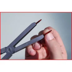 Pointes droites pour pinces à circlips à double articulation . 1 .8mm . 2 pcs KSTOOLS 500.7029 | 500.7029