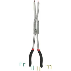 Pince à circlips extérieurs double articulation et pointes changeables . L.345mm KSTOOLS 500.7035 | 500.7035