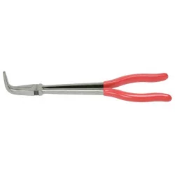 Pince à bec demi-rond coudée 90° . extra-longue . L. 270 mm KSTOOLS 500.7053 | 500.7053