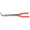 Pince à bec demi-rond coudée 90° . extra-longue . L. 270 mm KSTOOLS 500.7053 | 500.7053