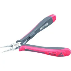 Pince électronique à bec long rond lisse . 130 mm KSTOOLS 500.7076 | 500.7076
