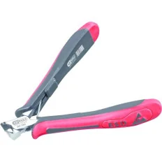 Pince électronque coupante frontale avec bec finement biseauté . 120 mm KSTOOLS 500.7095 | 500.7095