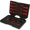 Coffret de pinces et tournevis électroniques . 1 .4 à 3 mm - 10 pcs KSTOOLS 500.7180 | 500.7180