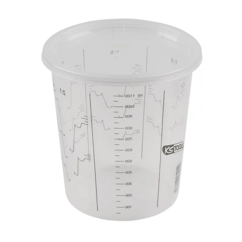 Lot de 25 godets mélangeurs jetables - 2240 ml KSTOOLS 500.8059 | 500.8059 Lot de 25 godets mélangeurs jetables - 2240 ml KSTOOLS 500.8059 | 500.8059
