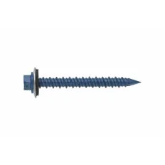 INDEX Vis à béton Vis avec rondelle vulcanisée intégrée. Acier EPDM (6,5 x 32 P16 Ø5 1000 pièces.) HE1665032 | HE1665032