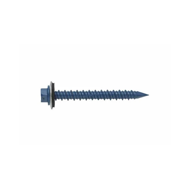 INDEX Vis à béton Vis avec rondelle vulcanisée intégrée. Acier EPDM (6,5 x 32 P16 Ø5 1000 pièces.) HE1665032 | HE1665032